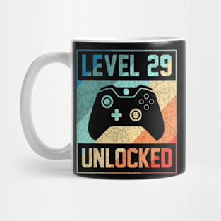 Level 29 Video 29th Birthday Mug